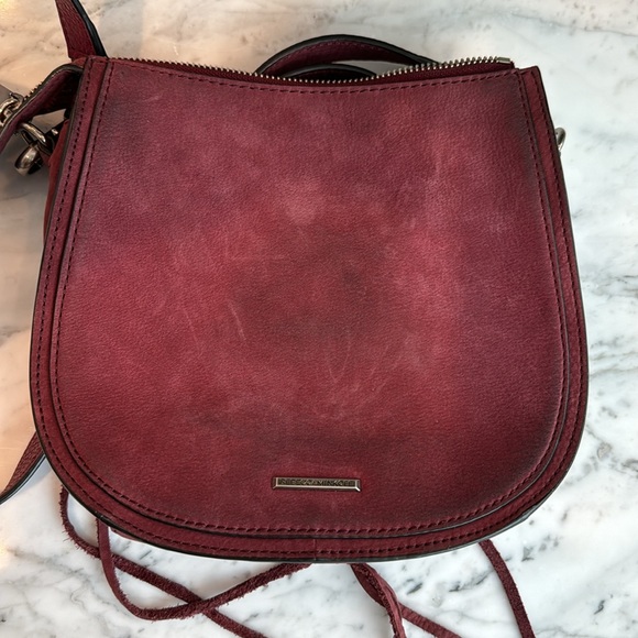 Rebecca Minkoff Crossbody Bag Burgundy - Picture 4 of 7